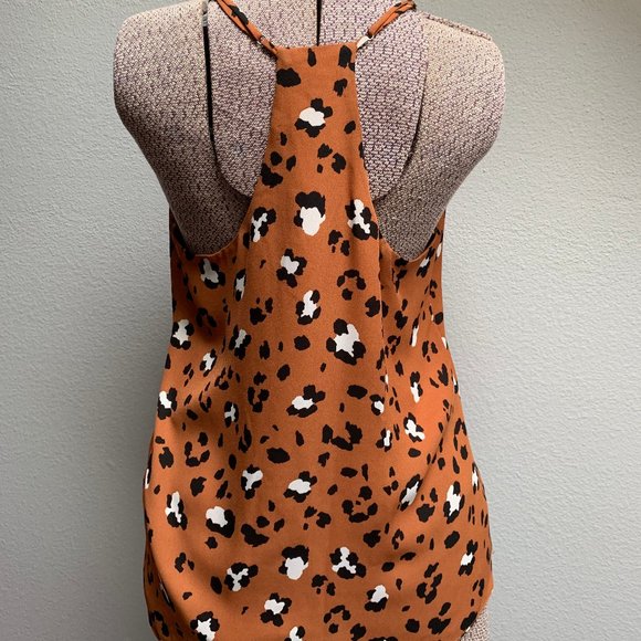 Allison Joy Leopard Strappy Cami - Picture 5 of 8